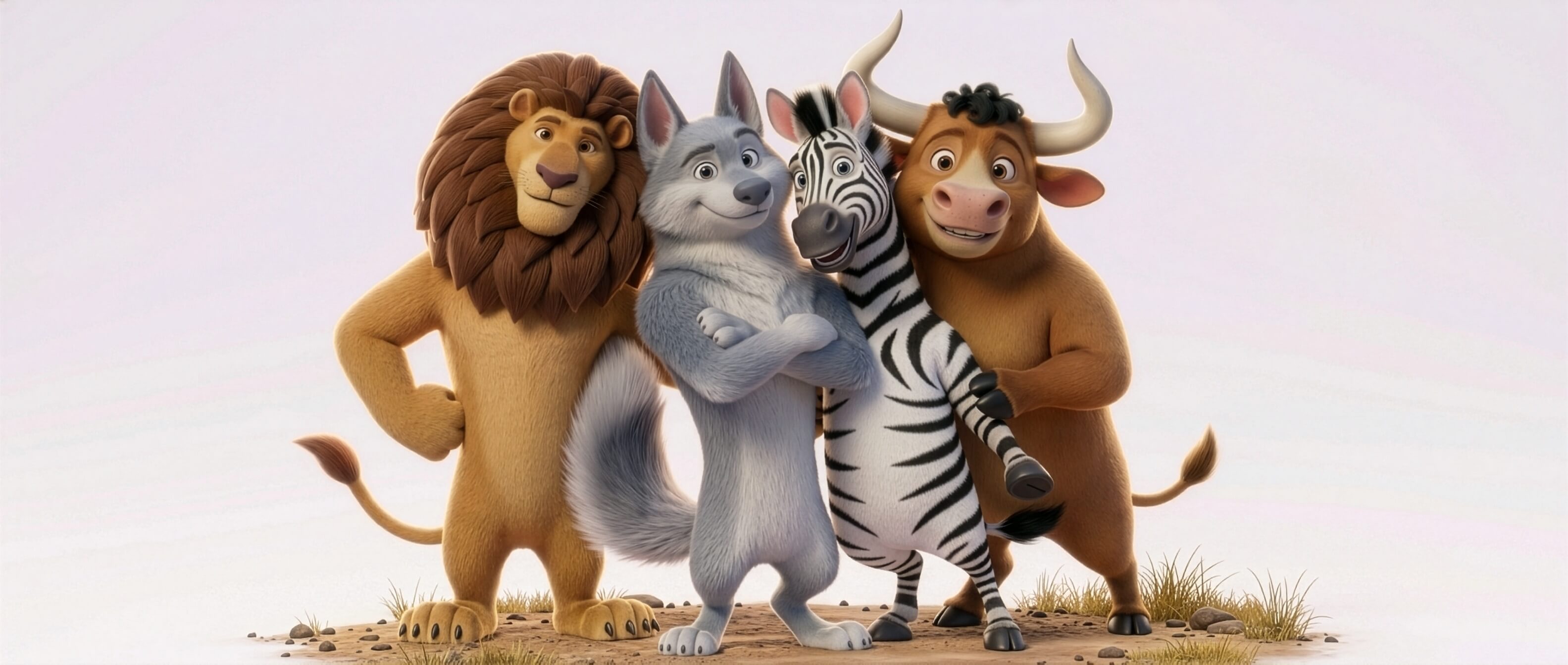 Leo, Finn, Zoe und Bruno – die Plaudan-Tierfreunde